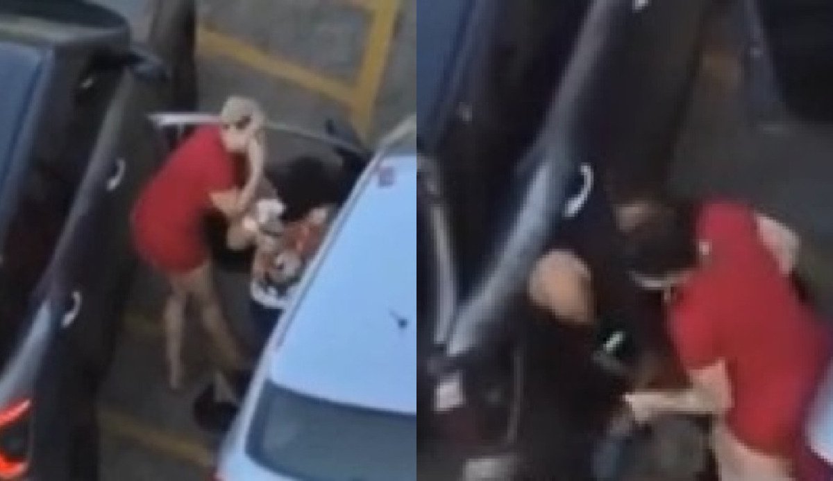 Travesti briga com padrasto e puxa facão para intimidar idoso; Veja o Vídeo