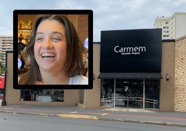 Família de jovem que faleceu após mamoplastia mobiliza homenagem em frente à hospital