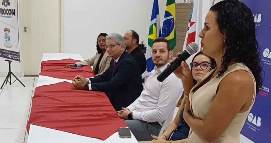 Ciclo de Palestras realizado pelo Procon em Primavera do Leste, traz informações e esclarecimentos 