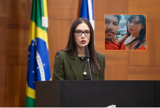 A deputada estadual Janaina Riva; a fonoaudióloga Ana Paula Abreu, de 33 anos, morta a 20 facadas por Lucas França Rodrigues, de 22 anos.