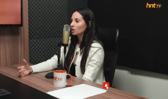A consultora política Mariana Bonjour no podcast HNT TV Entrevista