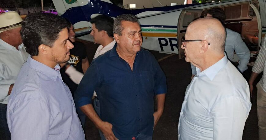 Vice-governador Otaviano Pivetta enaltece gestão do prefeito Sérgio Machnic, durante evento em Primavera
