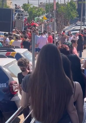 Manifestantes contrários a anistia promoveram ato no CPA