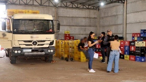 Uma fábrica de cerveja clandestina foi fechada na Avenida São Paulo, no bairro Cidade Nova, em Nova Mutum.