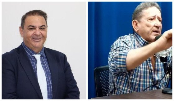 Damiani, à esquerda, e Adalberto Fabrício, à direita. 