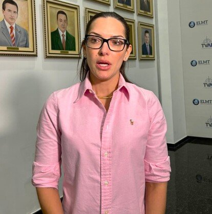 A presidente do MDB em Mato Grosso e deputada estadual Janaina Riva. 