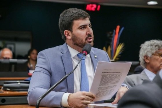 O deputado federal Emanuelzinho (MDB), vice-líder de Lula na Câmara. 