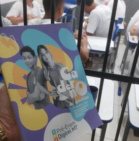Unidade prisional de Paranatinga cria cursinho para reeducandos inscritos no Enem 2025