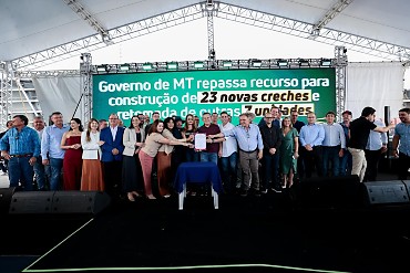 Governo de MT investe R$ 140,7 milhões em novas creches, máquinas e apoio para a agricultura familiar