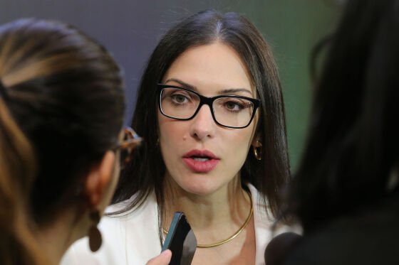 A deputada estadual Janaina Riva (MDB).