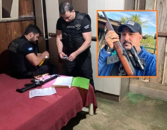 A Polícia Civil coloca Rafael Generoso Bampa como 'gerente' do Comando Vermelho em Lucas do Rio Verde. 