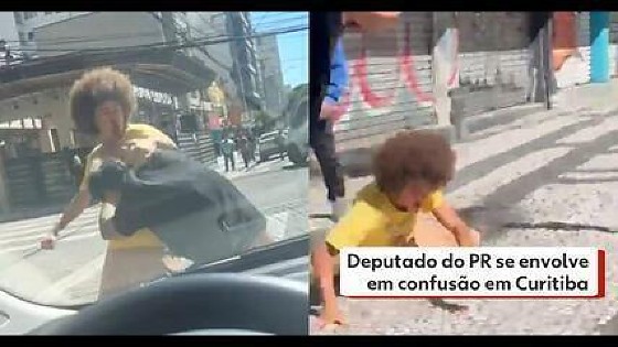 Deputado do PT troca socos em briga de rua em Curitiba