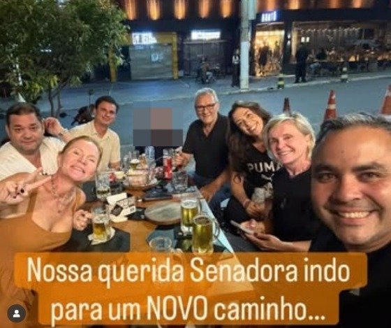 O presidente do NOVO em Mato Grosso, o advogado Rafael Mato Grosso, compartilhou foto ventilando mudança da suplente no Senado, Margareth Buzetti (PP), para o seu partido.