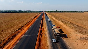 Governo de MT e Nova Rota entregam mais 130 km de pista duplicada na BR-163 nesta quinta-feira (18)