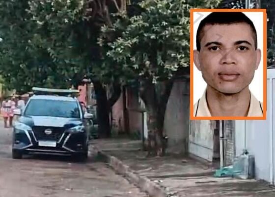 Trio armado invadiu residência durante a madrugada e fugiu após os disparos