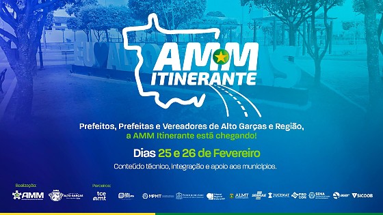 AMM vai reunir municípios da região Centro-Sul na 7ª edição do programa itinerante