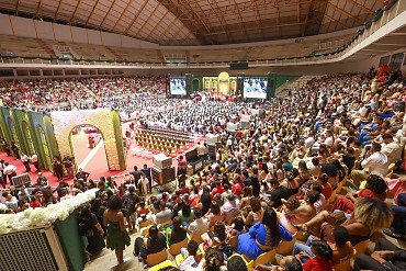Casamento Abençoado reúne mais de 900 casais no Ginásio Aecim Tocantins