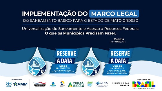 Encontro na AMM discutirá estratégias para acessar recursos federais e expandir o saneamento básico nos municípios