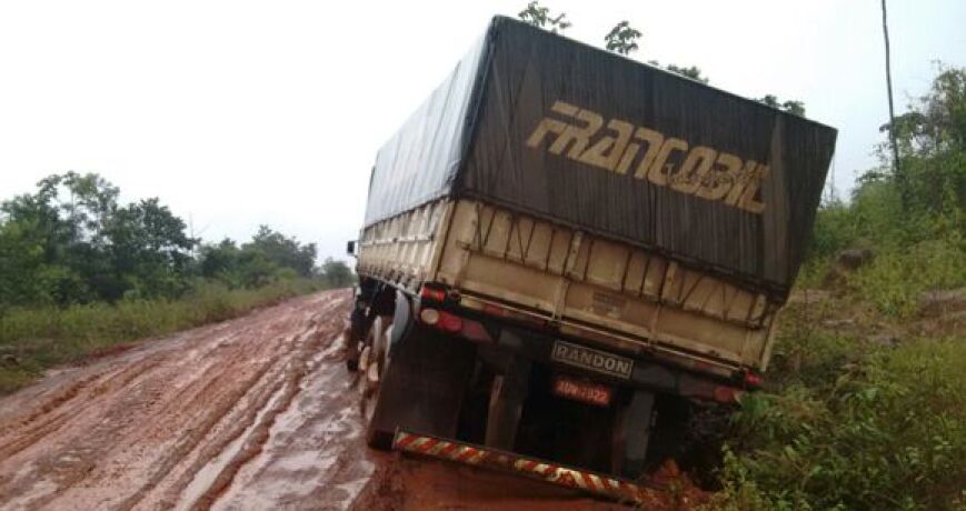 Chuvas detonam estradas vicinais em Primavera do Leste