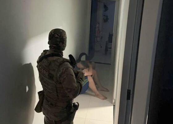 Polícia identificou 67 voos de drone sobre presídios da Capital.