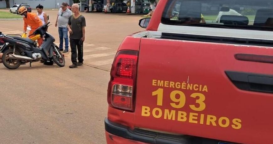 Corpo de Bombeiros Militar de Mato Grosso atende vítimas de acidente na BR-070