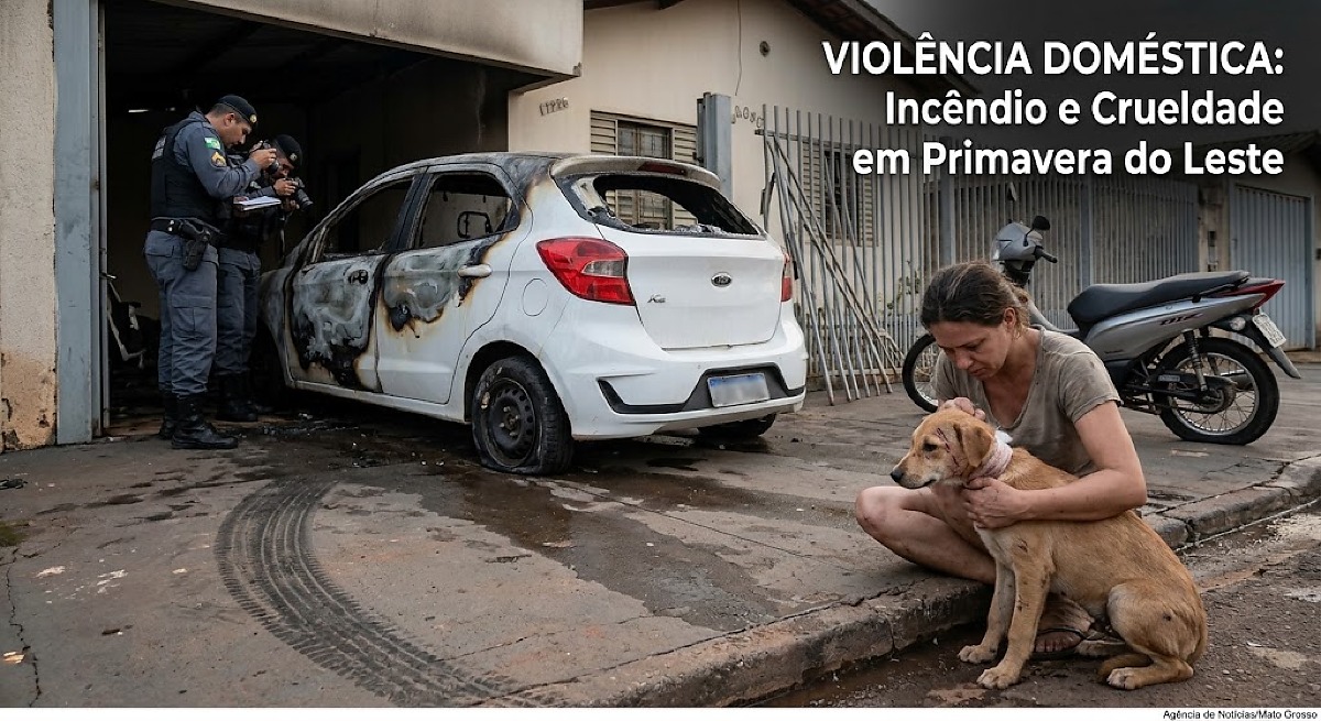 Homem incendeia carro de ex-namorada em Primavera do Leste