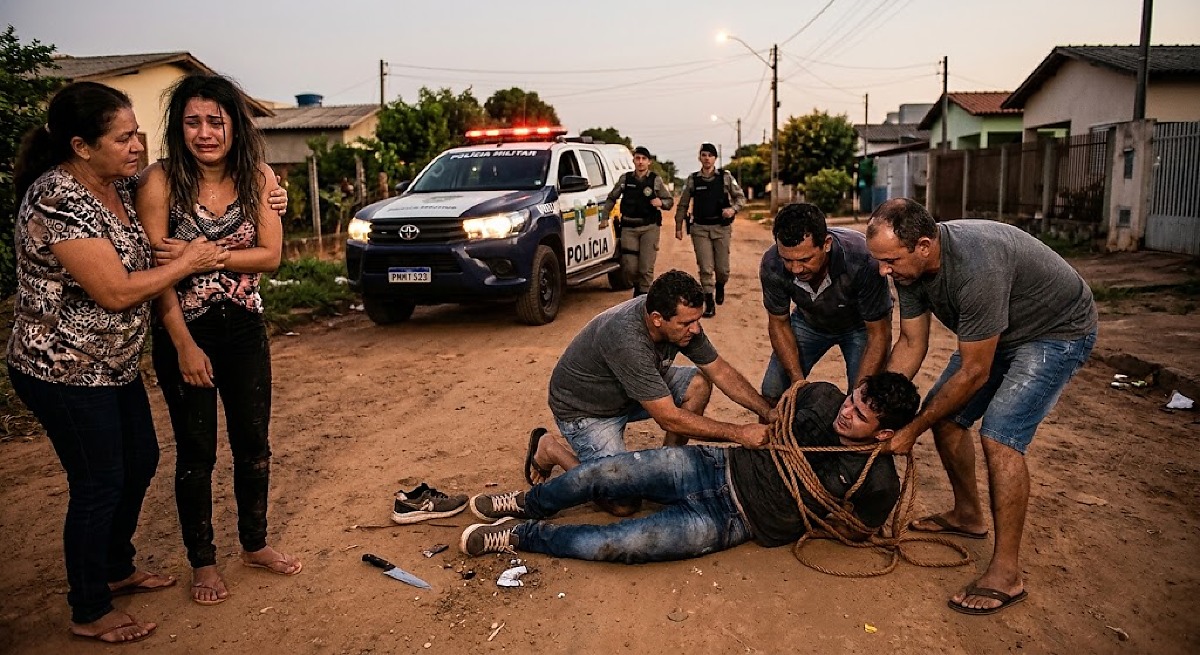 Homem é detido após tentativa de esfaquear mulher em Primavera do Leste, MT