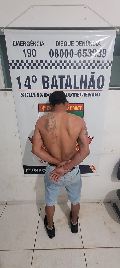 Tentativa de roubo a conveniência em Primavera do Leste termina com suspeito preso após reação de vítima e ação rápida da PM