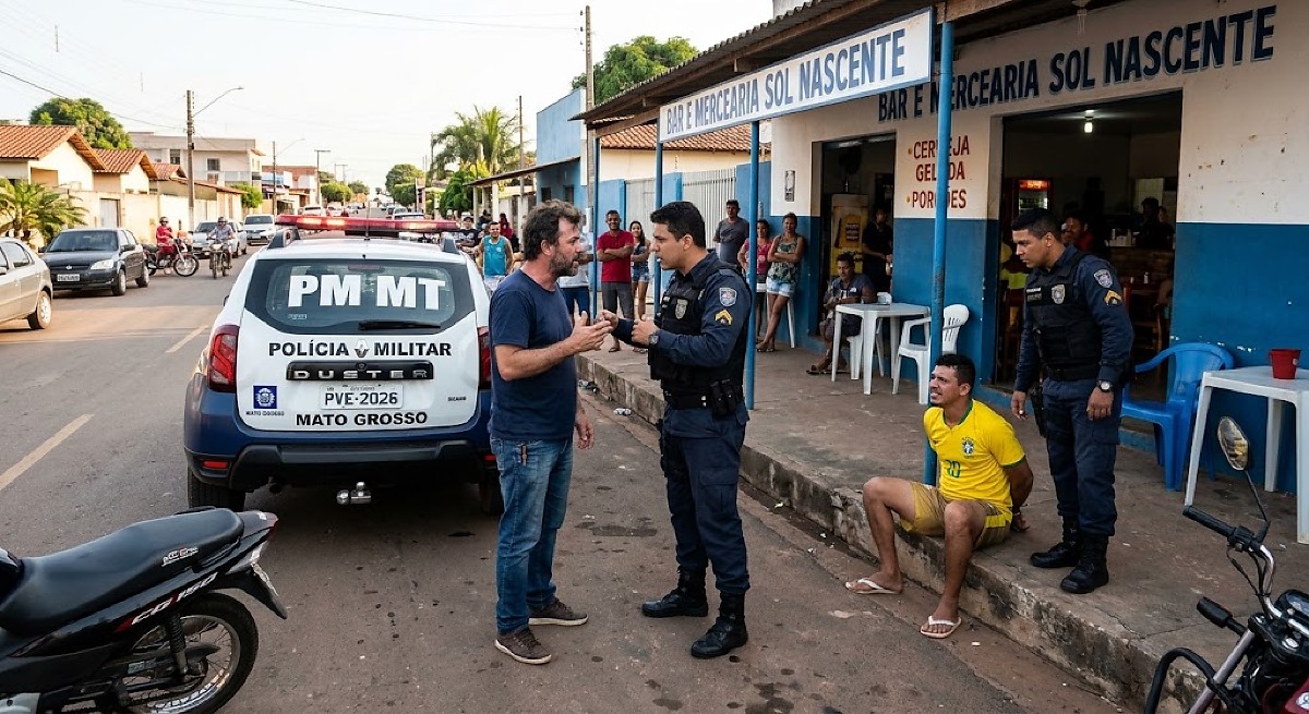 Princípio de conflito em estabelecimento comercial acaba na Delegacia de Polícia em Primavera do Leste-Mato Grosso